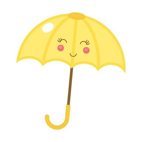 cute umbrella clipart